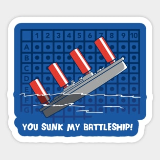 Sunk Sticker